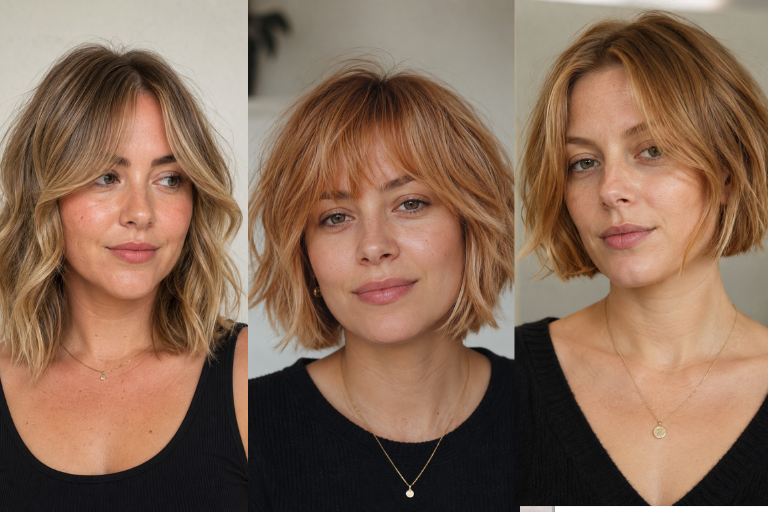 20 Bob Hairstyles for Round Faces with Fine Hair That Add Gentle Fullness