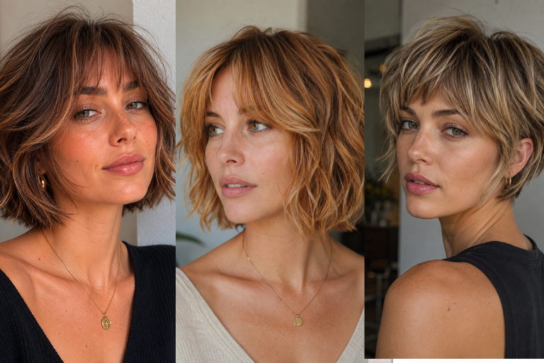 20 Shag Bob Haircuts with Soft Layers and a Fresh Salon Feel