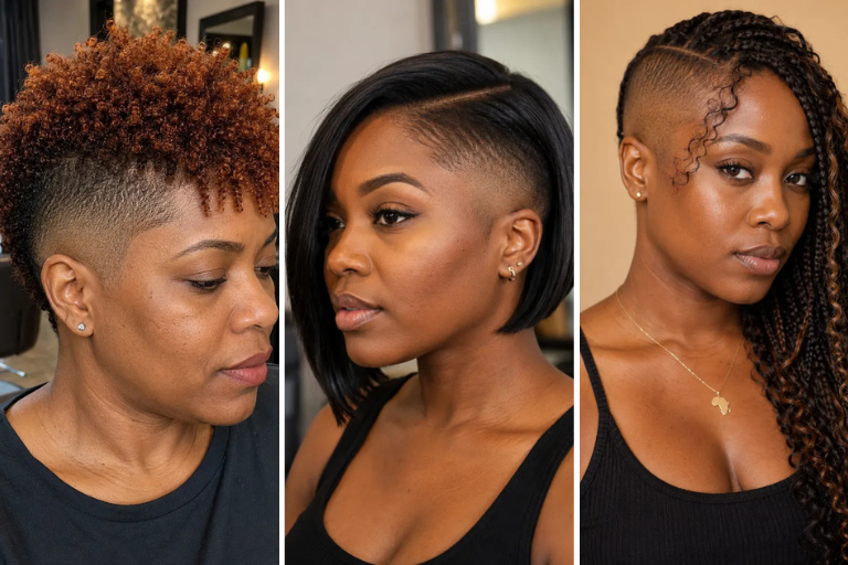 20 One Side Shaved Hairstyles for Black Women That Are Too Cool to Ignore