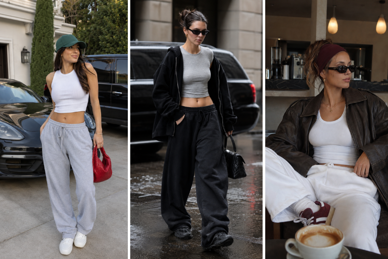 16 Sweatpants Outfits for Your Cool-Girl Off-Duty Era